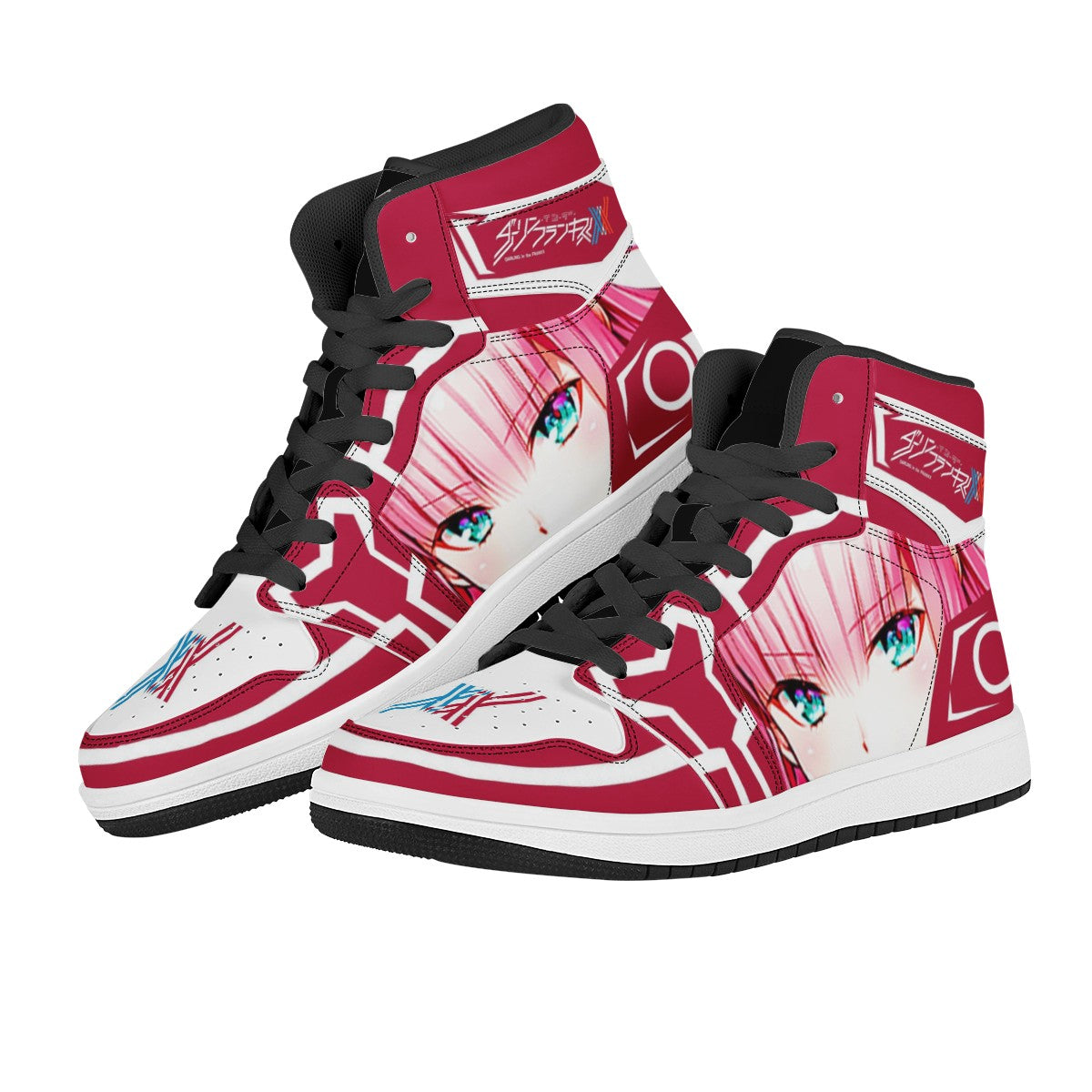 Zero Two Custom Nike Air Jordan 1 Leather Sneaker