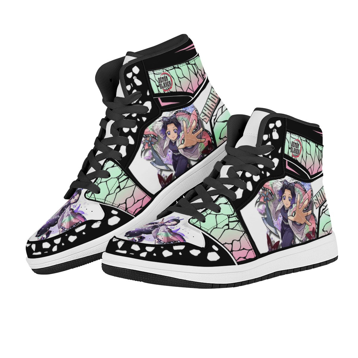 Shinobu Kocho Custom Nike Air Jordan 1 Leather Sneaker