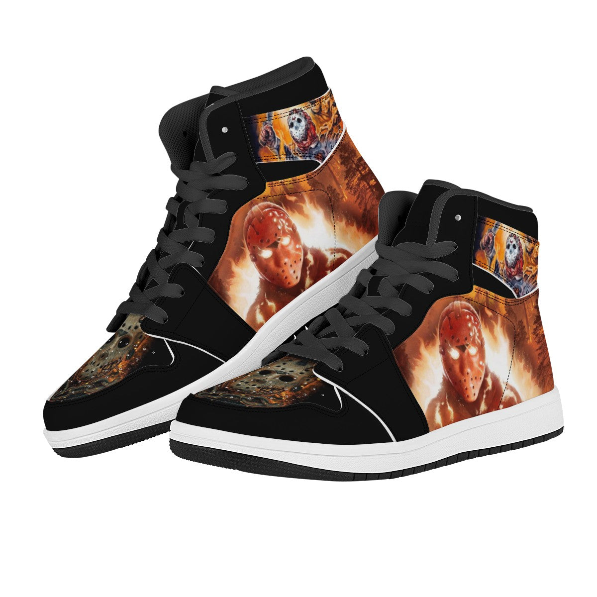 Jason Voorhees Custom Nike Air Jordan 1 Leather Sneaker