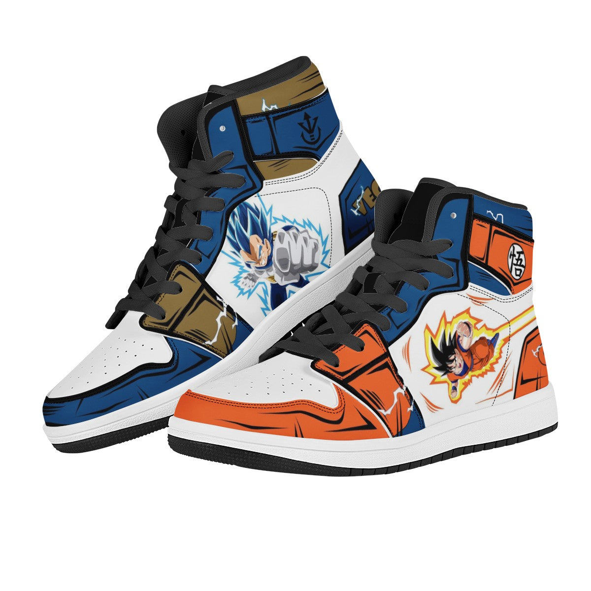 Goku Custom Nike Air Jordan 1 Leather Sneaker