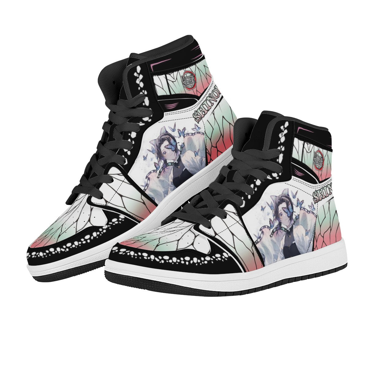 Shinobu Kocho Custom Nike Air Jordan 1 Leather Sneaker