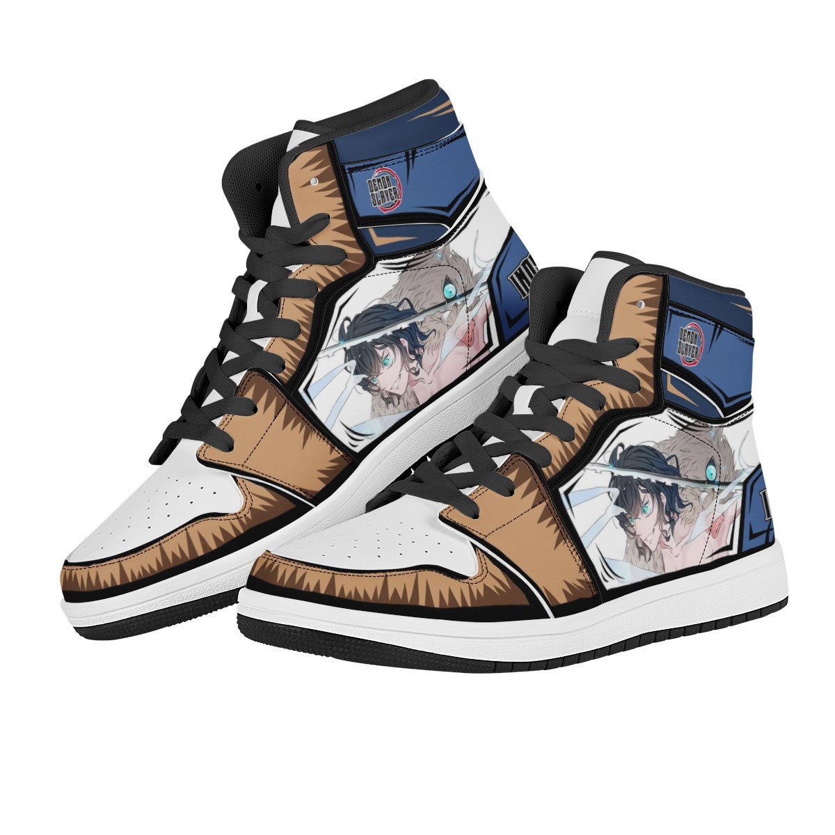 Hashibira Inosuke Custom Nike Air Jordan 1 Leather Sneaker