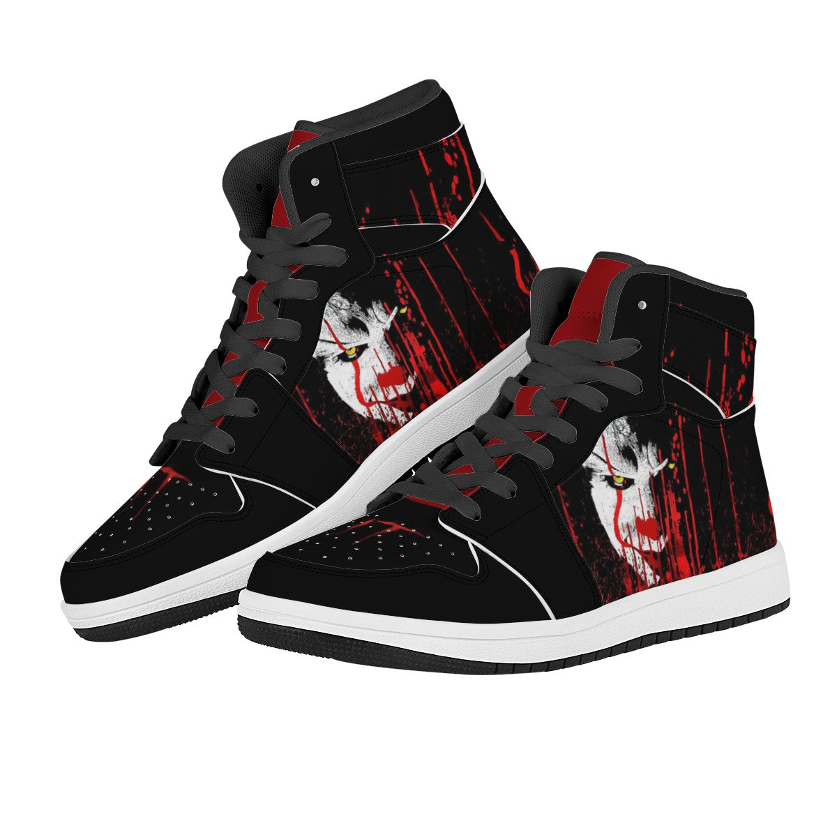 Pennywise Custom Nike Air Jordan 1 Leather Sneaker
