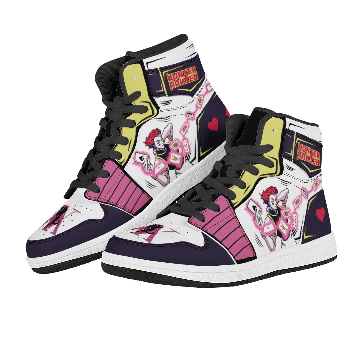 Hisoka Morow Custom Nike Air Jordan 1 Leather Sneaker