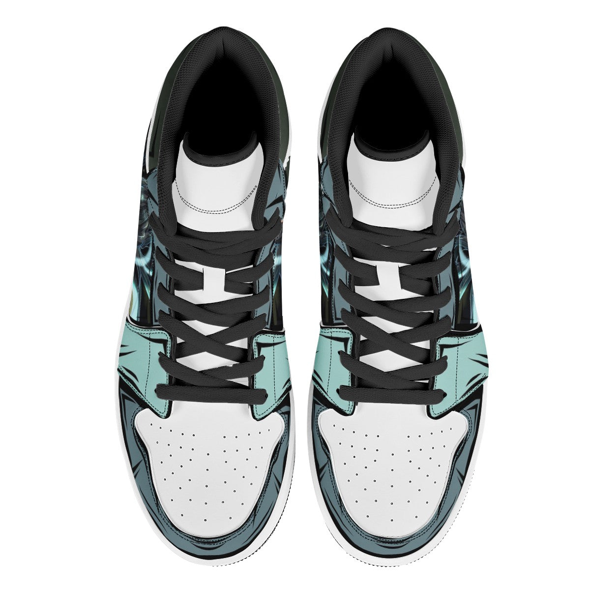 Muichiro Tokito Custom Nike Air Jordan 1 Leather Sneaker