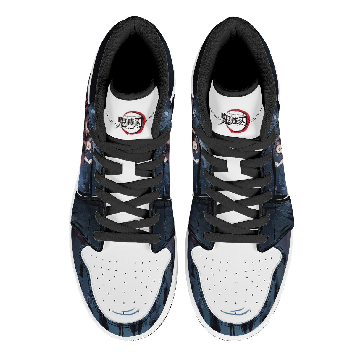 Tanjiro Kamado Custom Nike Air Jordan 1 Leather Sneaker