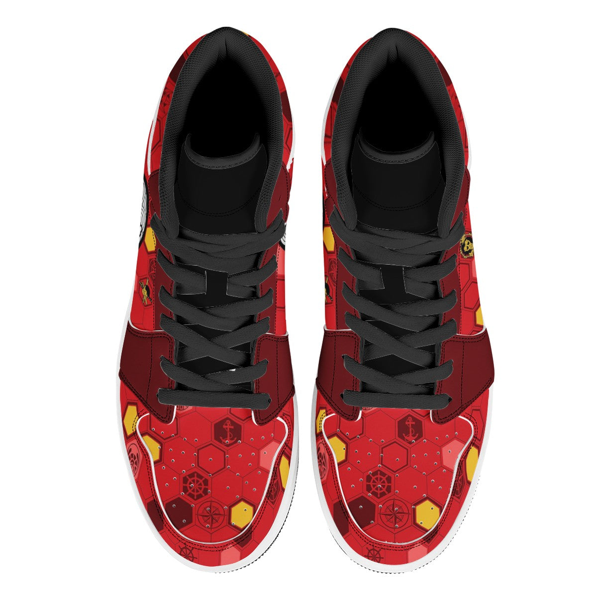 Monkey D. Luffy Custom Nike Air Jordan 1 Leather Sneaker