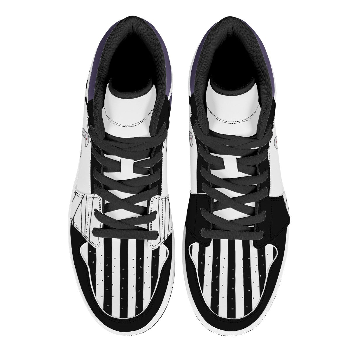 Obanai Iguro Custom Nike Air Jordan 1 Leather Sneaker