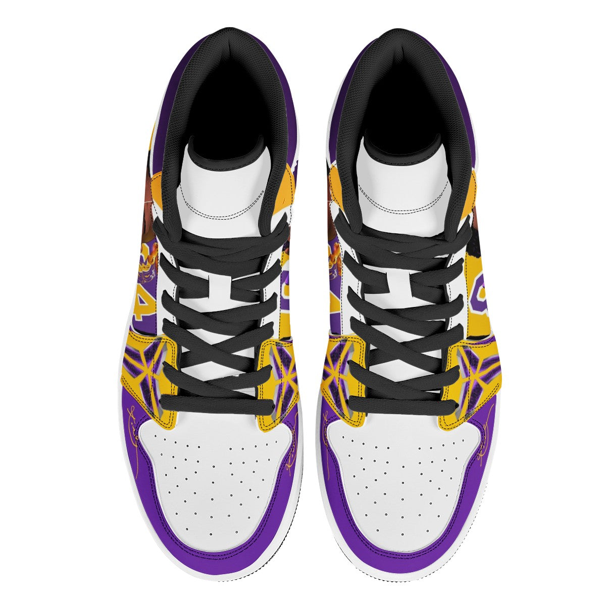 Kobe Custom Nike Air Jordan 1 Leather Sneaker