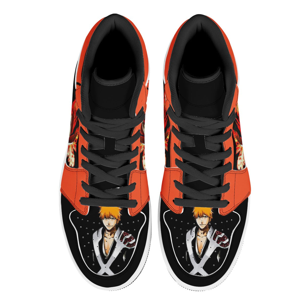Ichigo Kurosaki Custom Nike Air Jordan 1 Leather Sneaker