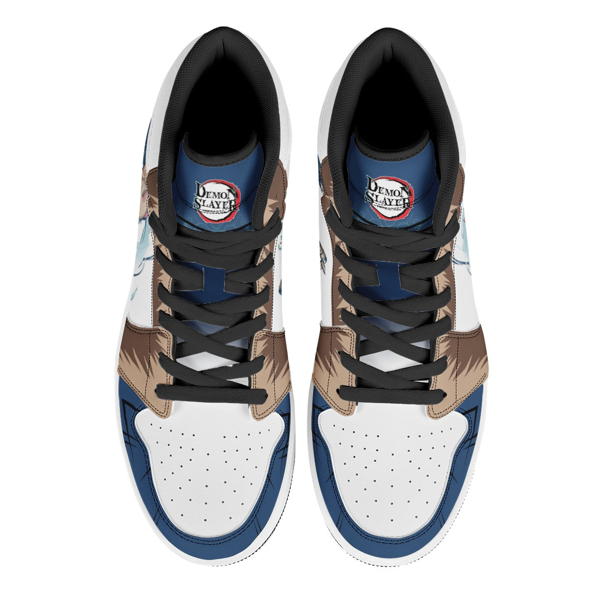 Hashibira Inosuke Custom Nike Air Jordan 1 Leather Sneaker