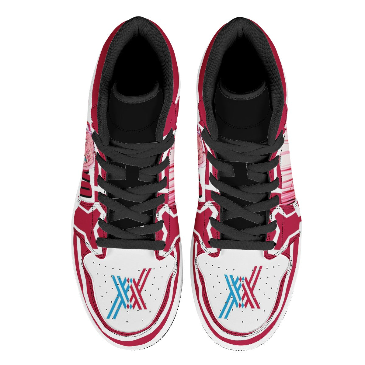 Zero Two Custom Nike Air Jordan 1 Leather Sneaker