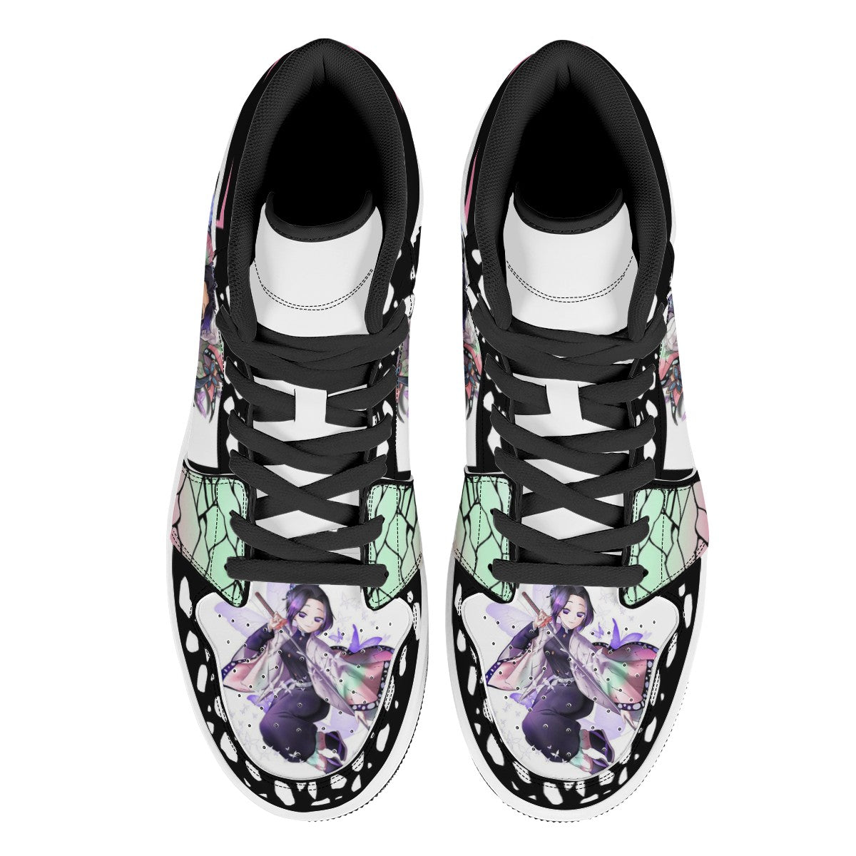 Shinobu Kocho Custom Nike Air Jordan 1 Leather Sneaker