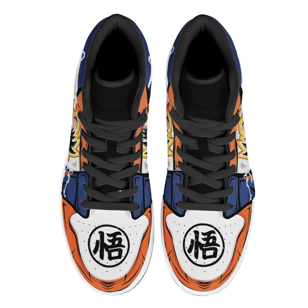 Goku Custom Nike Air Jordan 1 Leather Sneaker