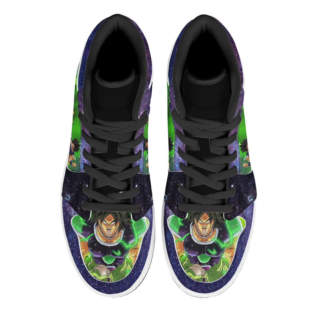 Broly Custom Nike Air Jordan 1 Leather Sneaker