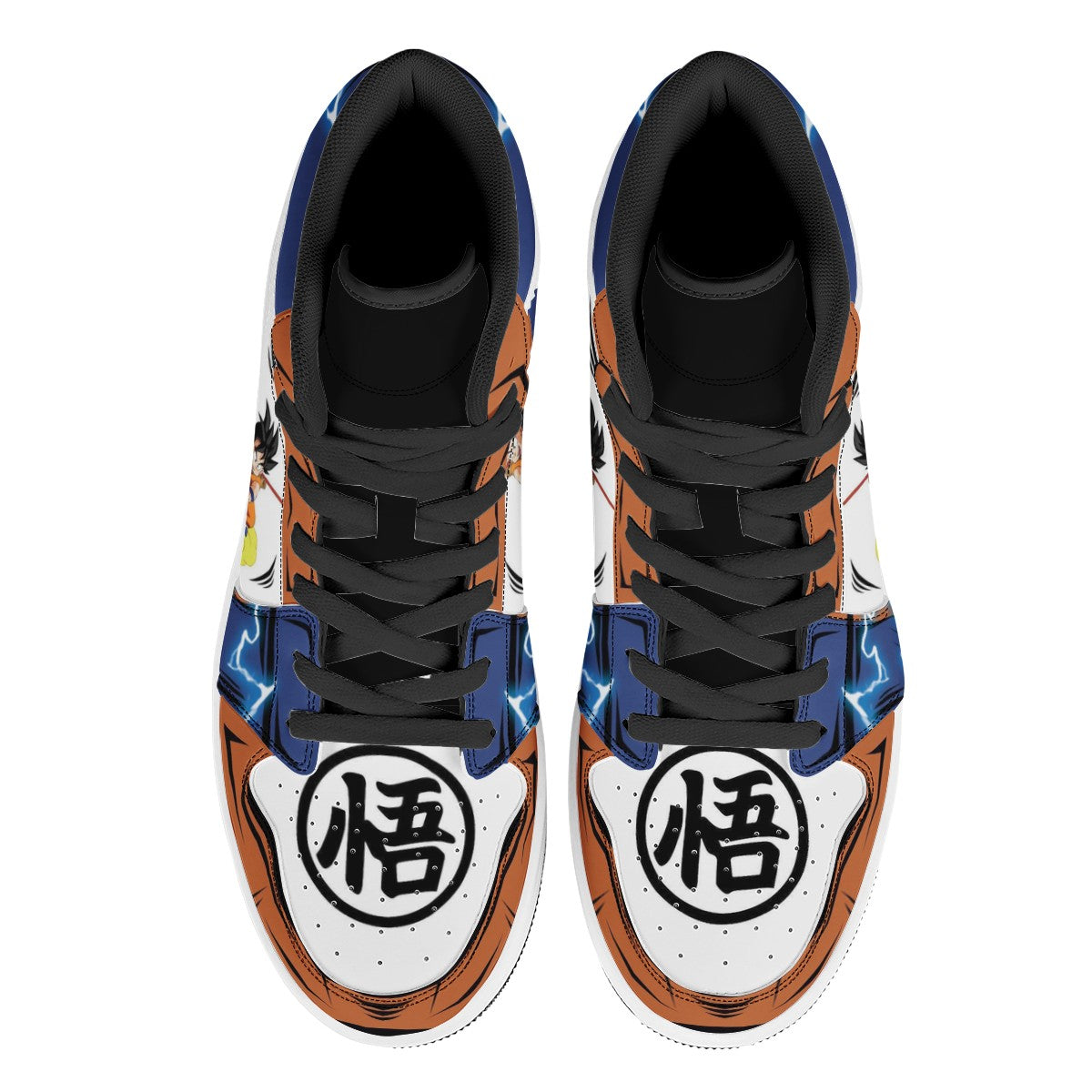 Goku Custom Nike Air Jordan 1 Leather Sneaker