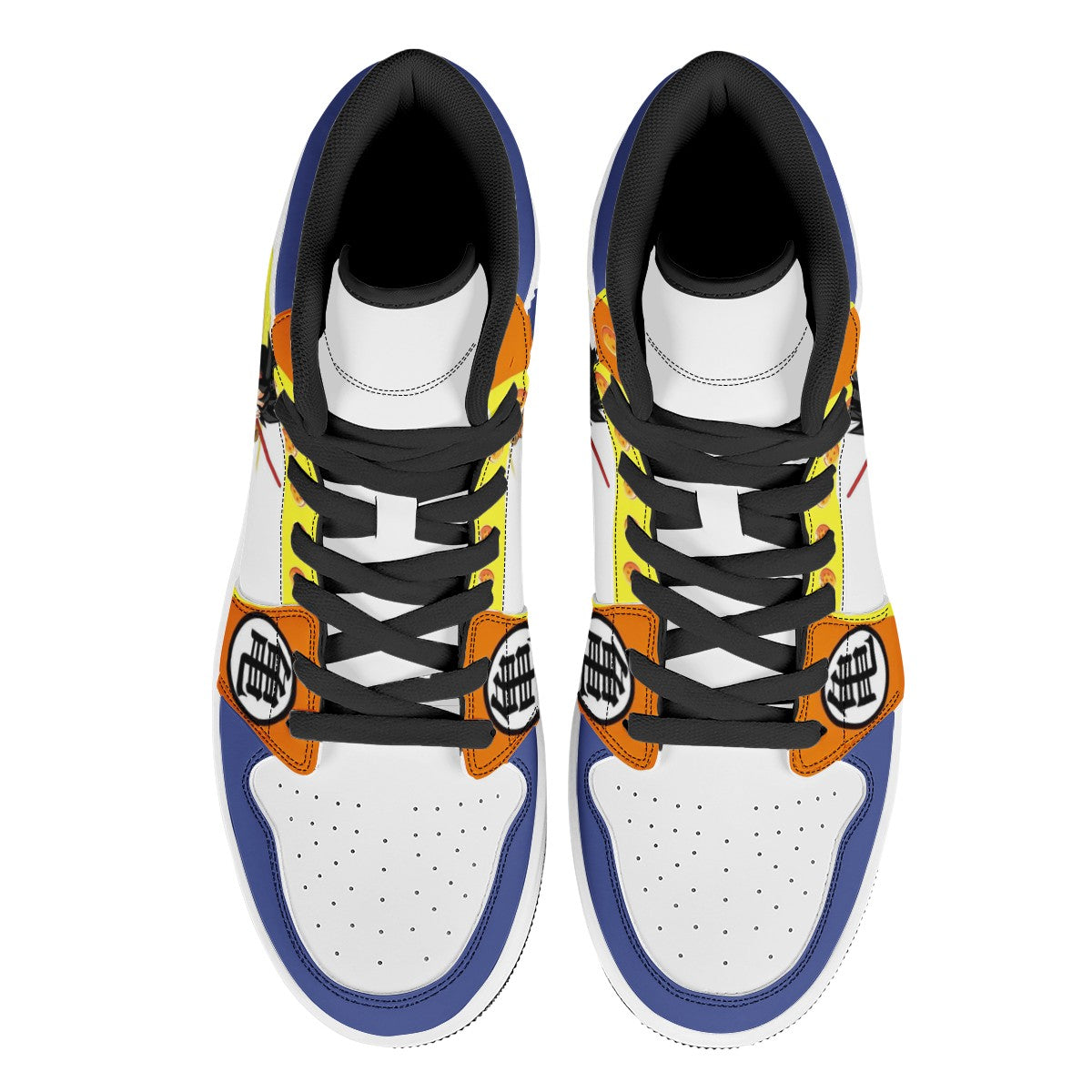 Goku Custom Nike Air Jordan 4 Leather Sneaker