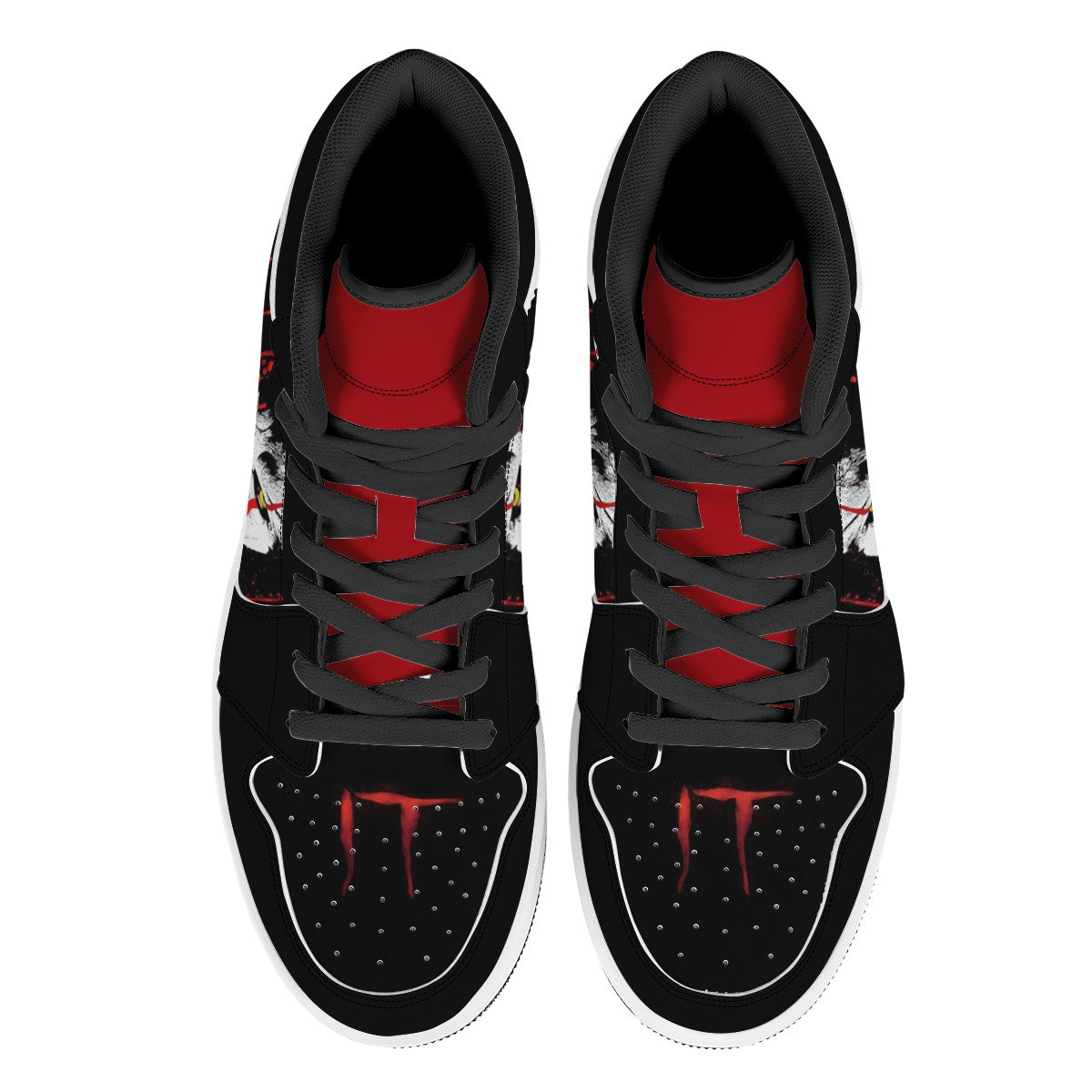 Pennywise Custom Nike Air Jordan 1 Leather Sneaker