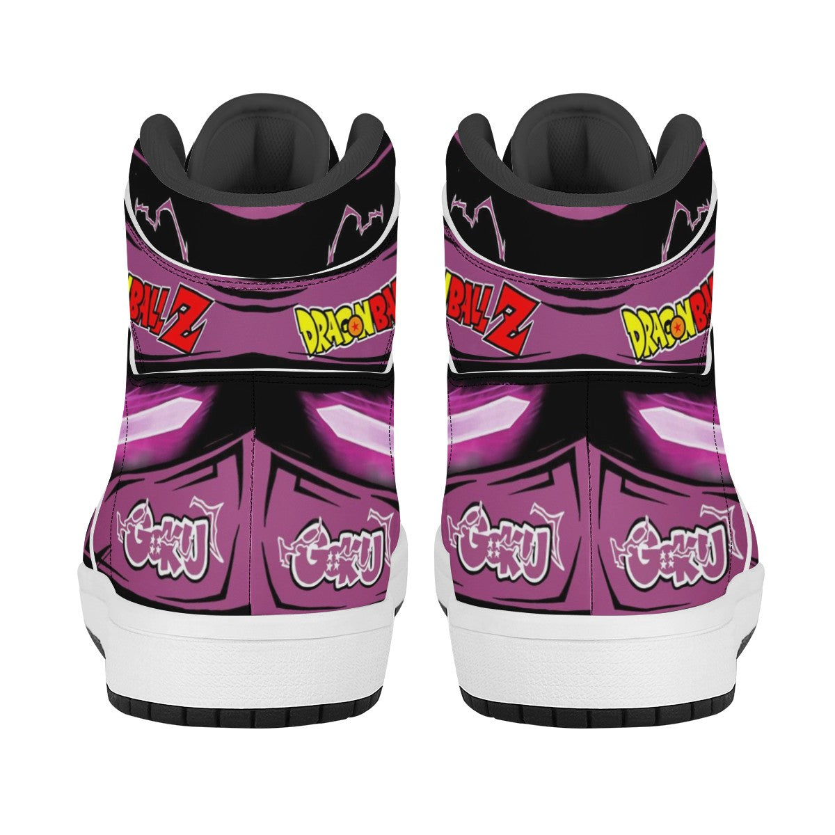 Goku Black High Top Leather Sneakers