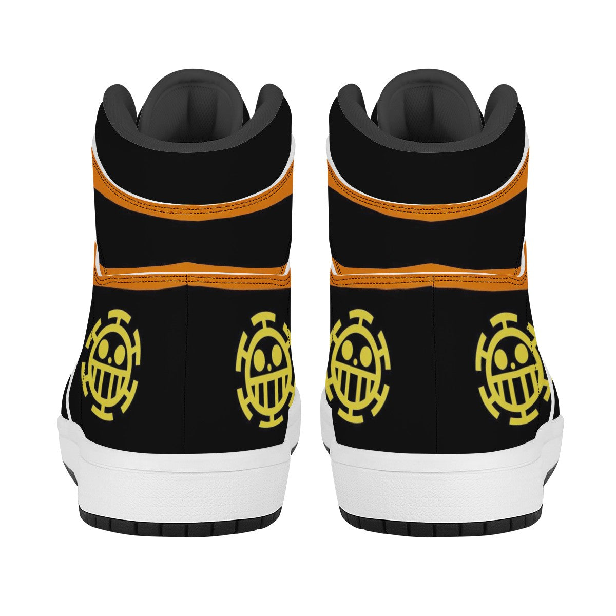 Trafalgar D. Water Law Black High Top Leather Sneakers