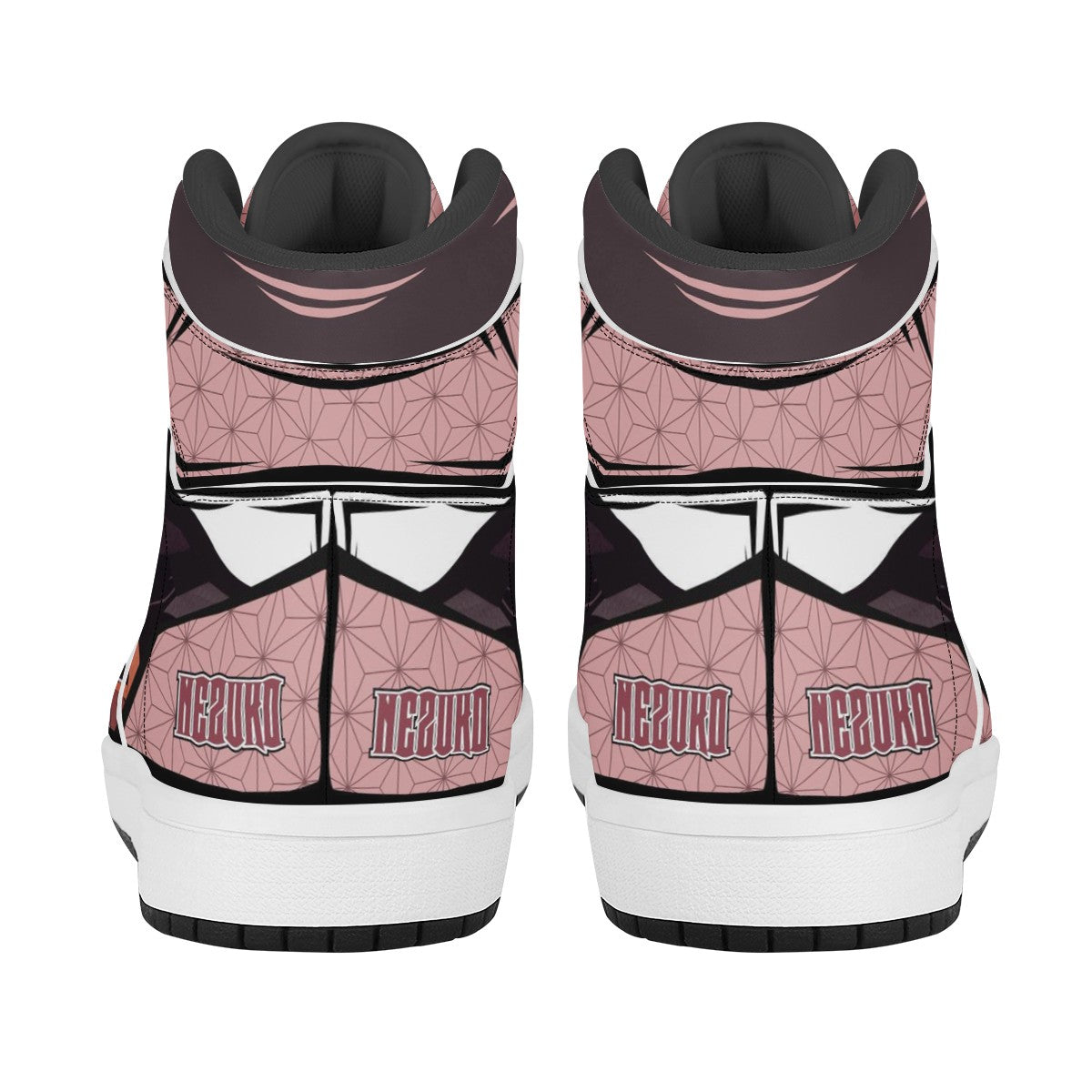 Nezuko Kamado Custom Nike Air Jordan 1 Leather Sneaker