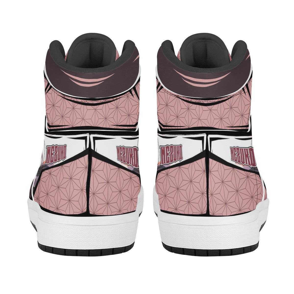 Nezuko Kamado Custom Nike Air Jordan 1 Leather Sneaker