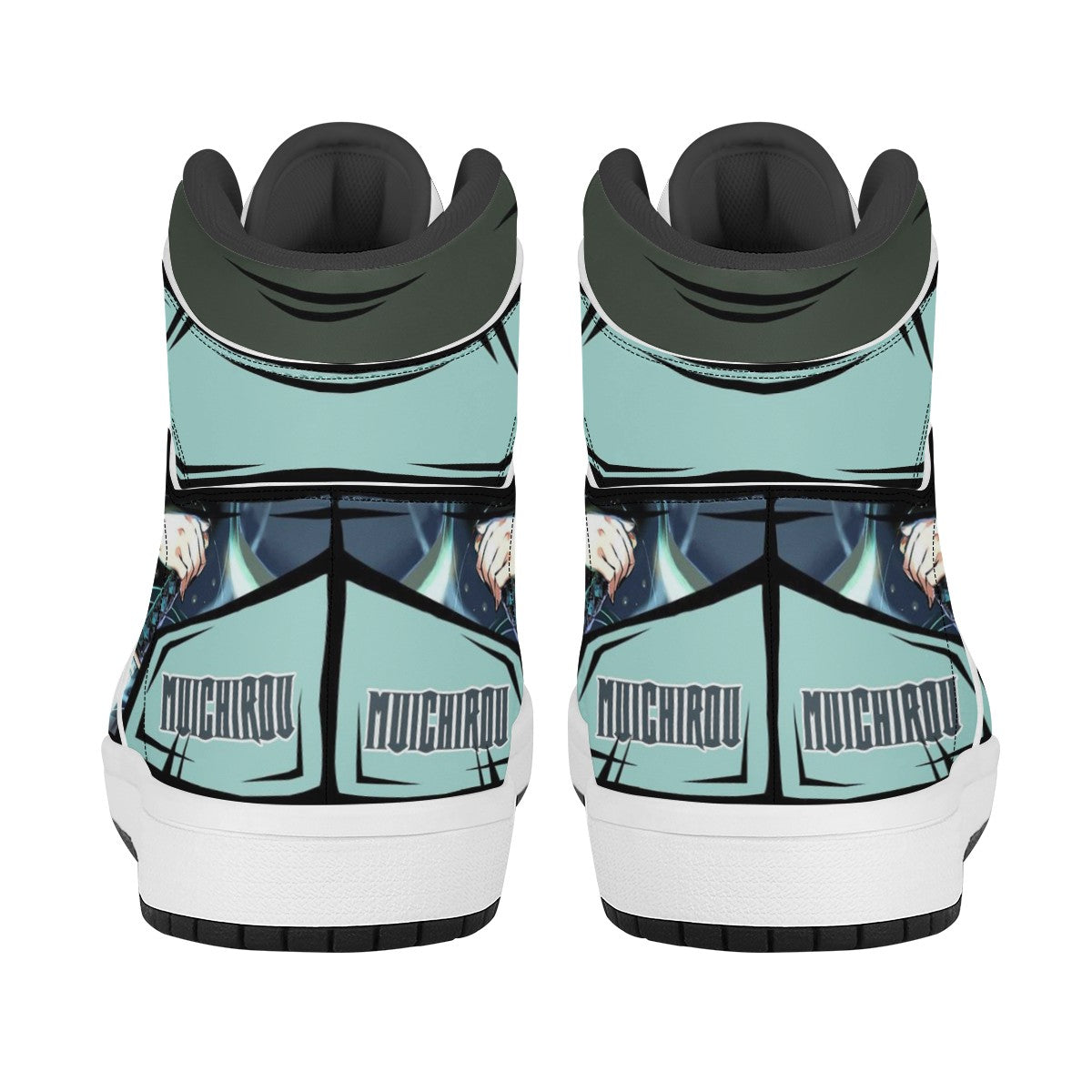 Muichiro Tokito Custom Nike Air Jordan 1 Leather Sneaker