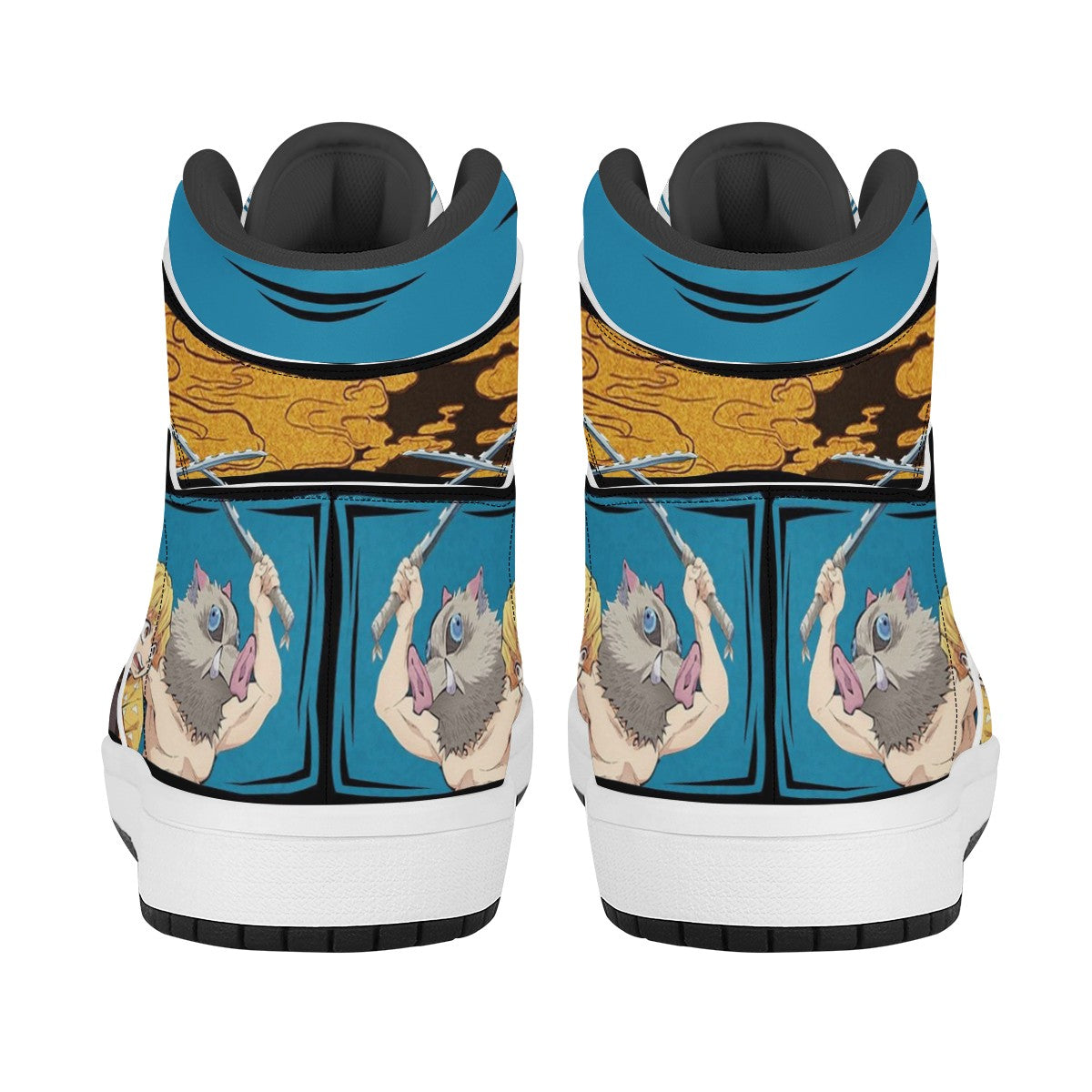 Tanjiro Kamado Custom Nike Air Jordan 1 Leather Sneaker