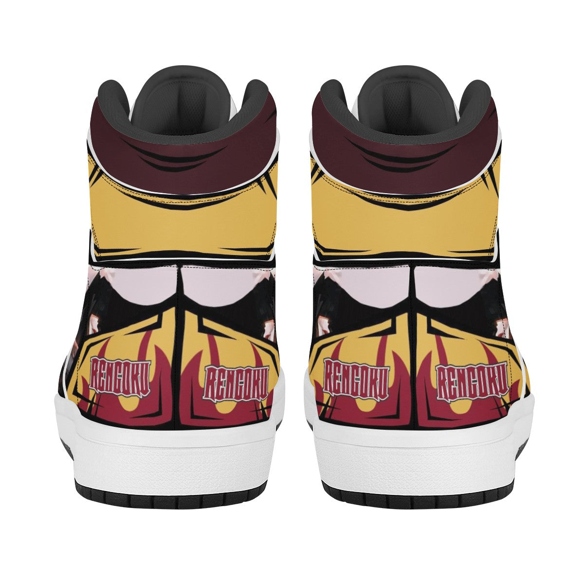 Kyojuro Rengoku Custom Nike Air Jordan 1 Leather Sneaker