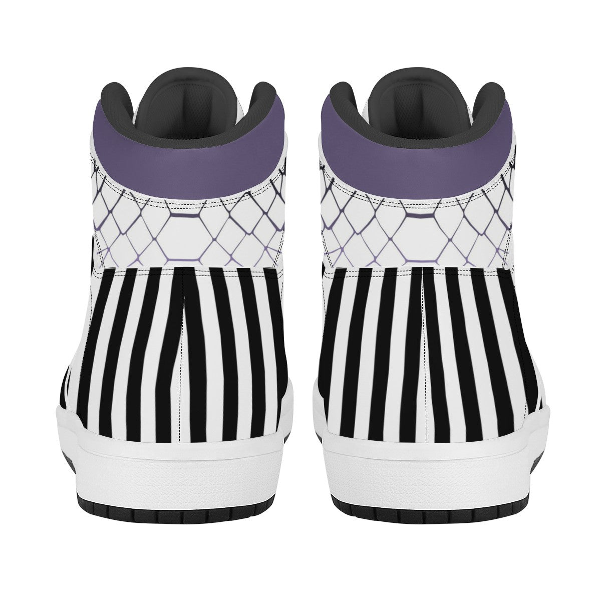 Obanai Iguro Custom Nike Air Jordan 1 Leather Sneaker