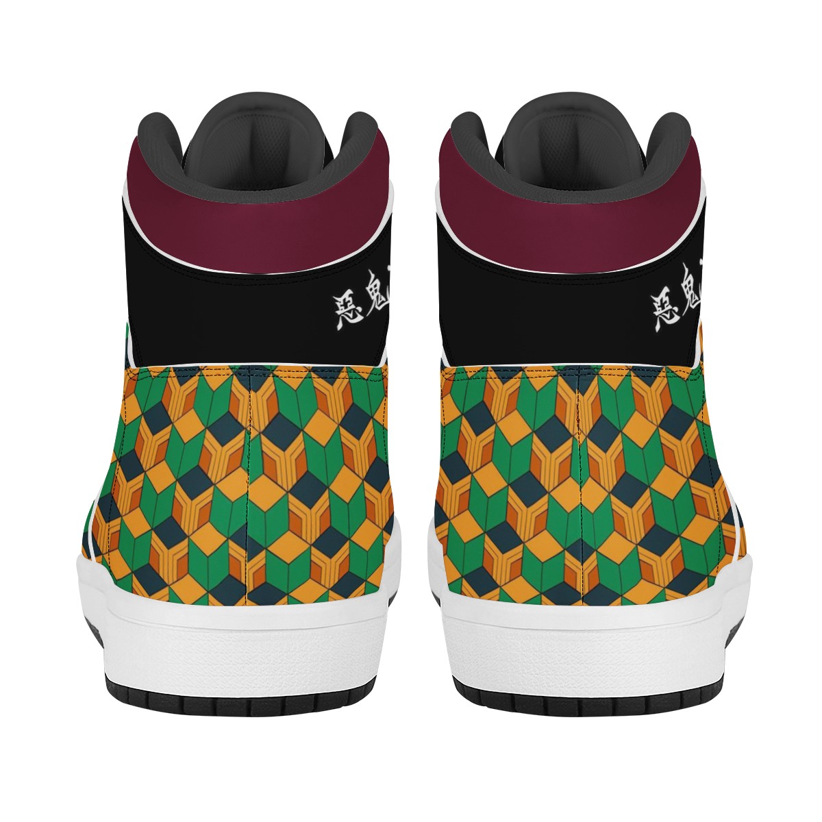 Giyu Tomioka Custom Nike Air Jordan 1 Leather Sneaker