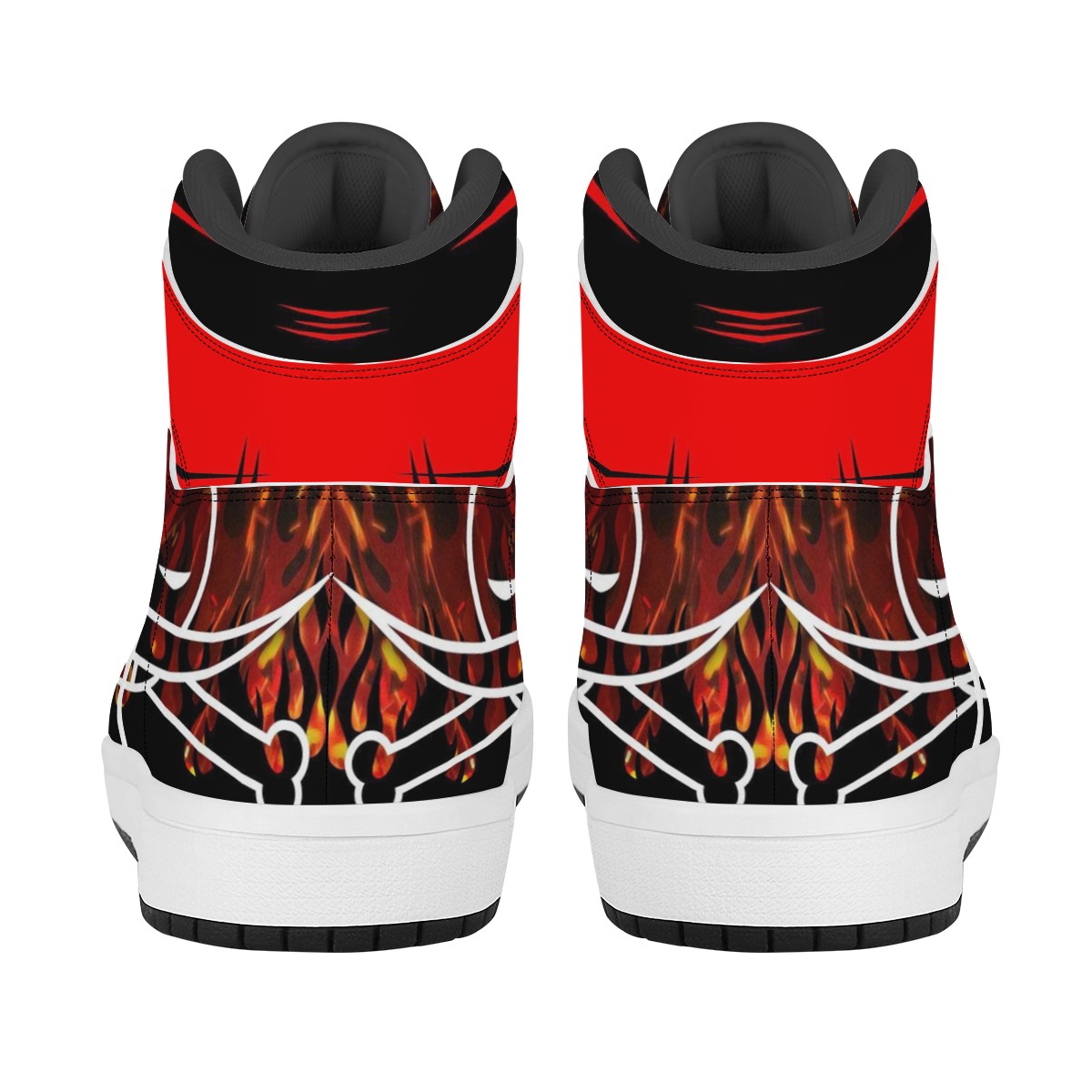 Portgas D. Ace Custom Nike Air Jordan 1 Leather Sneaker