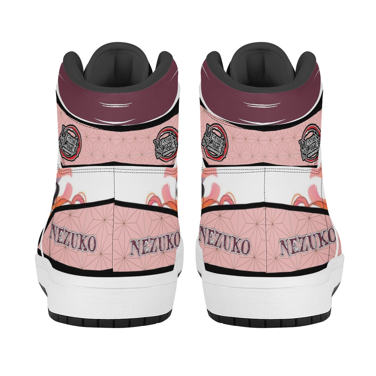 Nezuko Kamado Custom Nike Air Jordan 1 Leather Sneaker