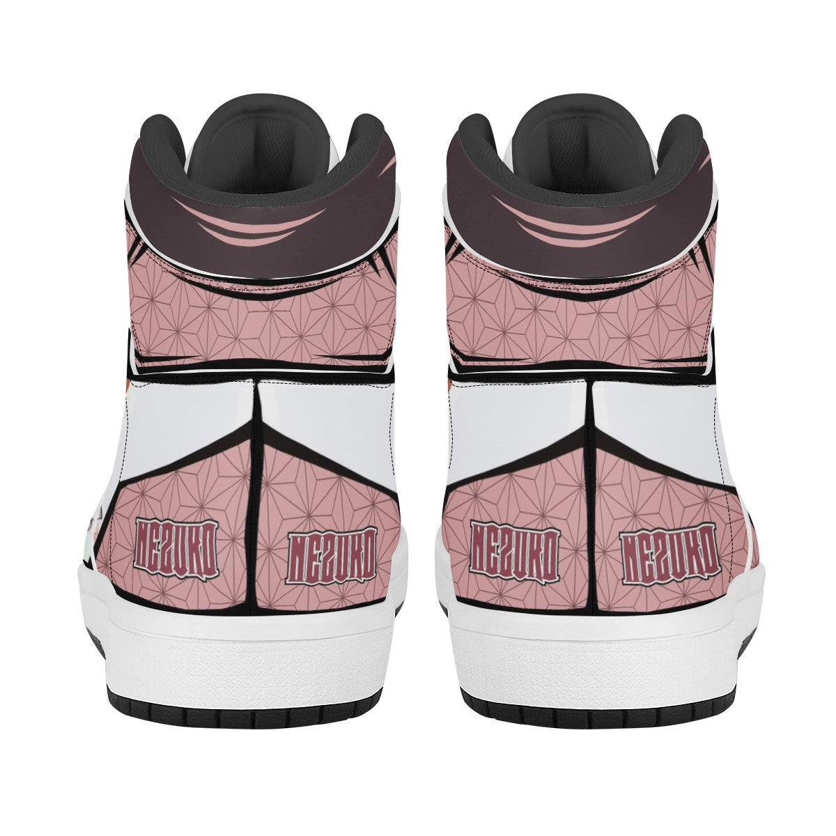 Nezuko Kamado Custom Nike Air Jordan 1 Leather Sneaker