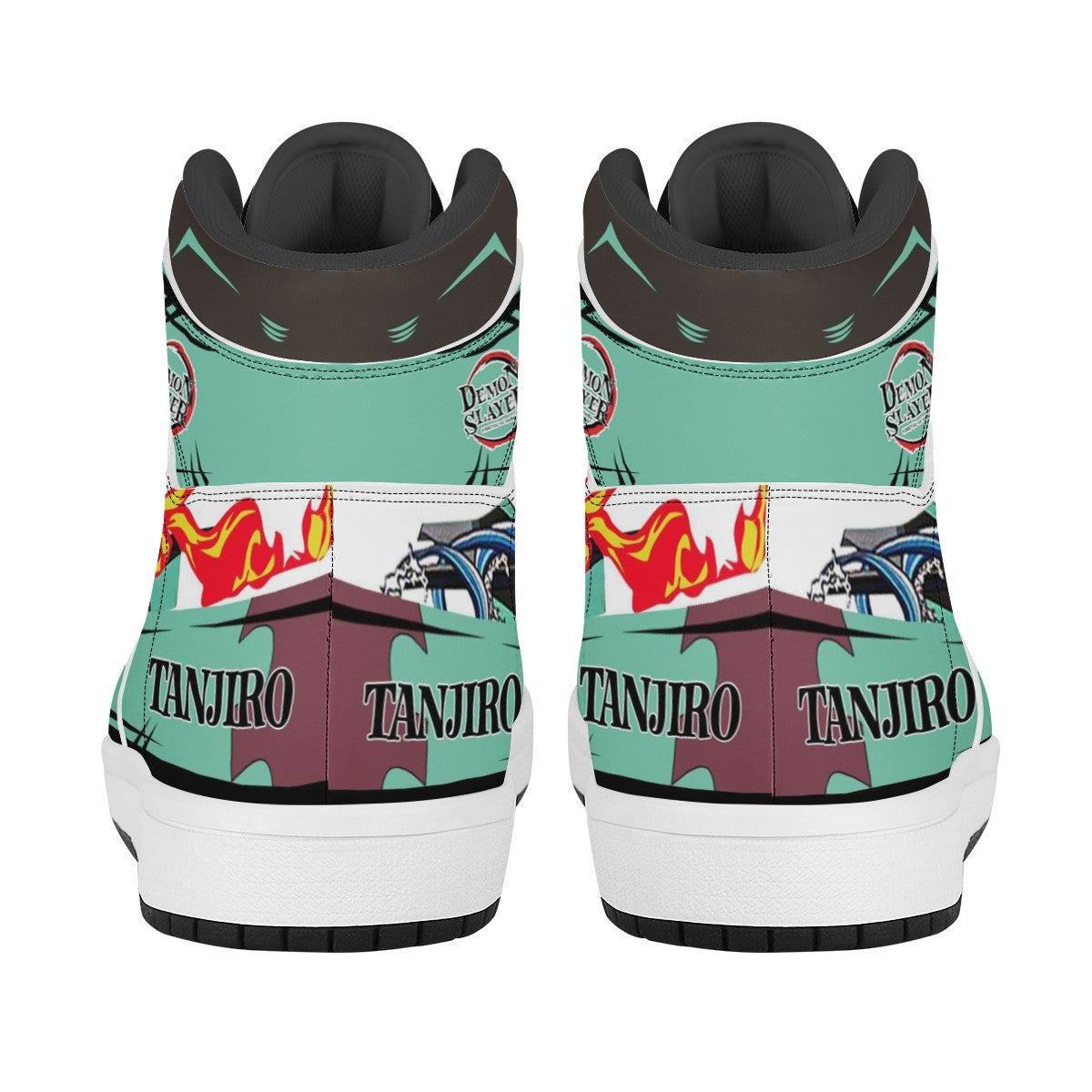 Tanjiro Kamado Custom Nike Air Jordan 1 Leather Sneaker