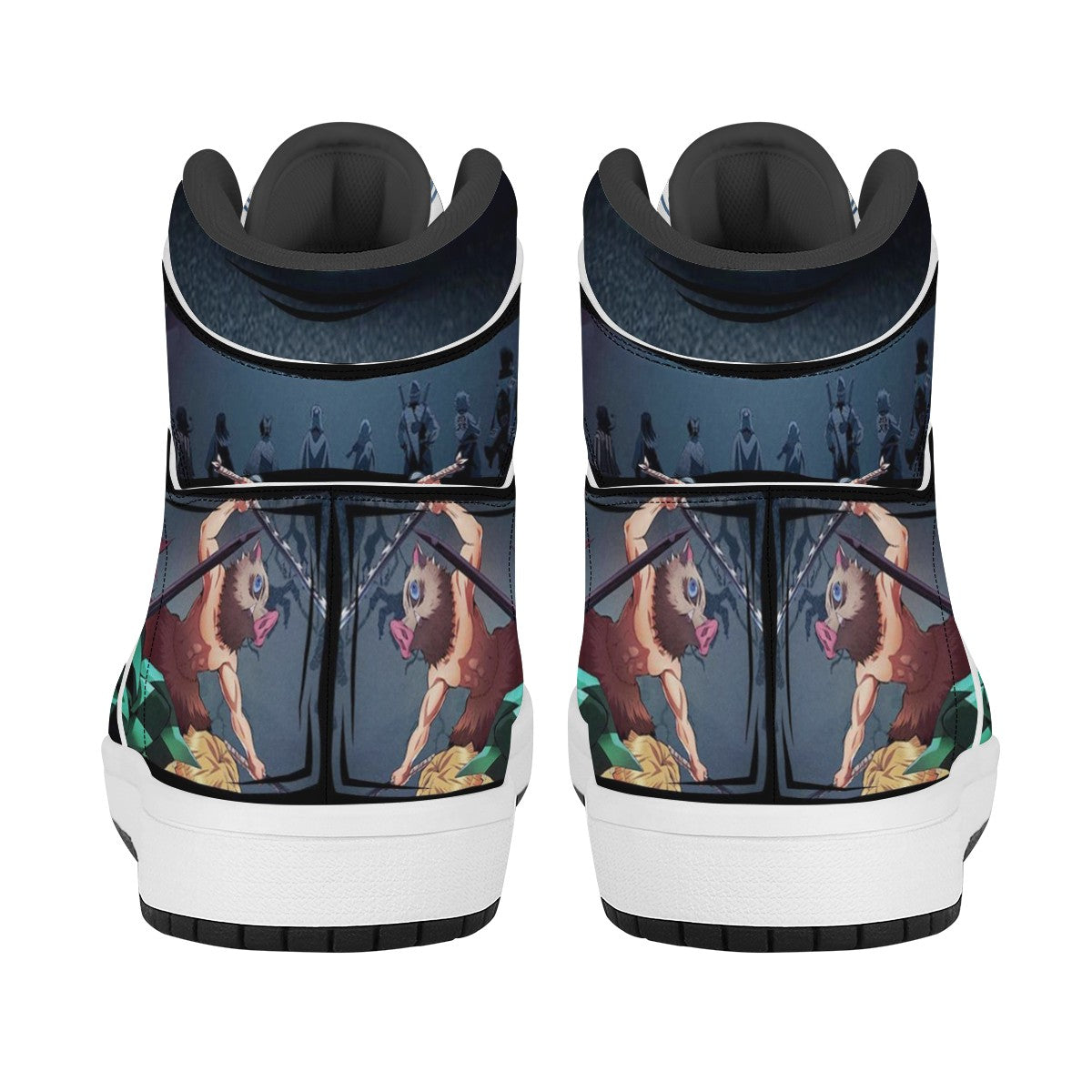 Tanjiro Kamado Custom Nike Air Jordan 1 Leather Sneaker