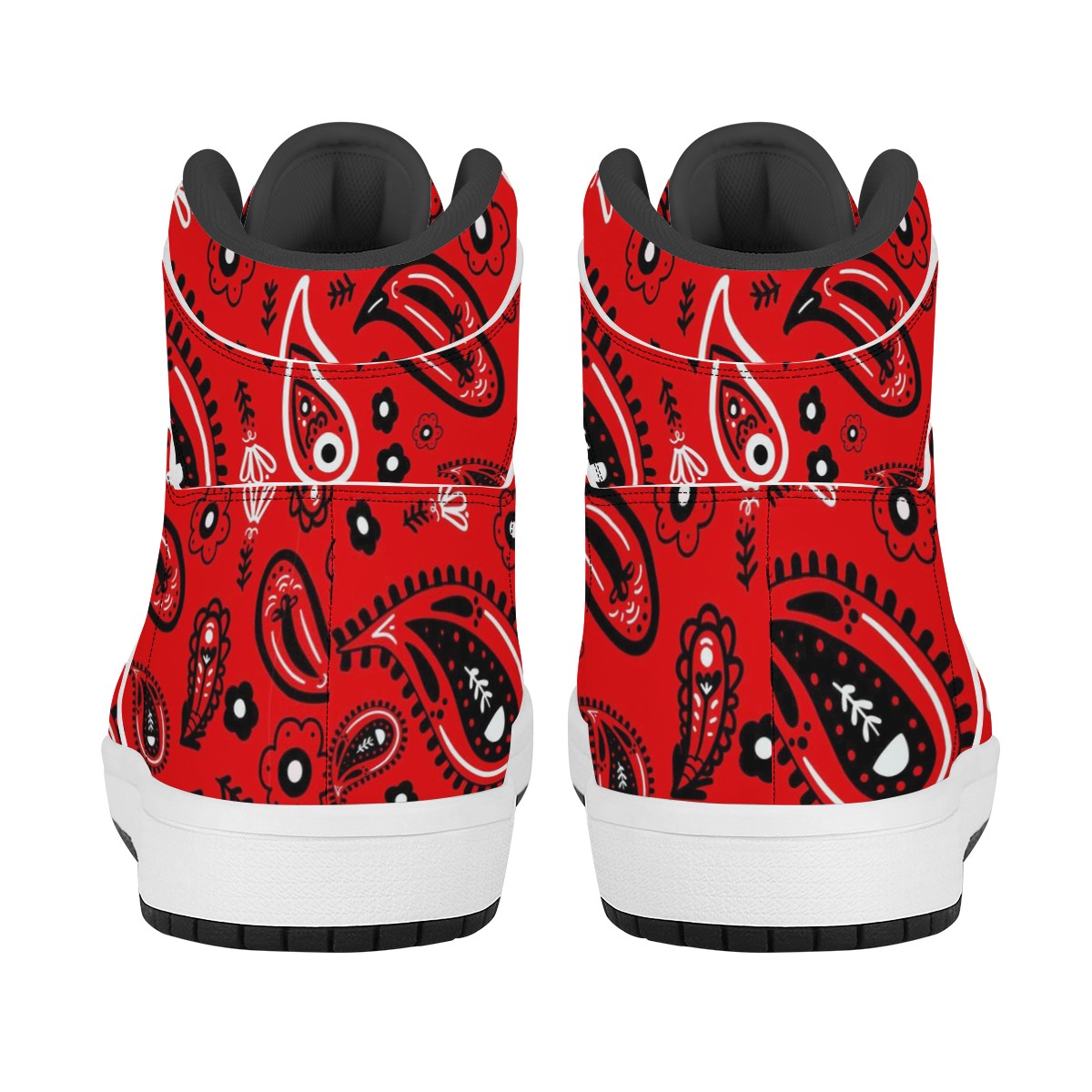 Paisley Custom Nike Air Jordan 1 Leather Sneaker