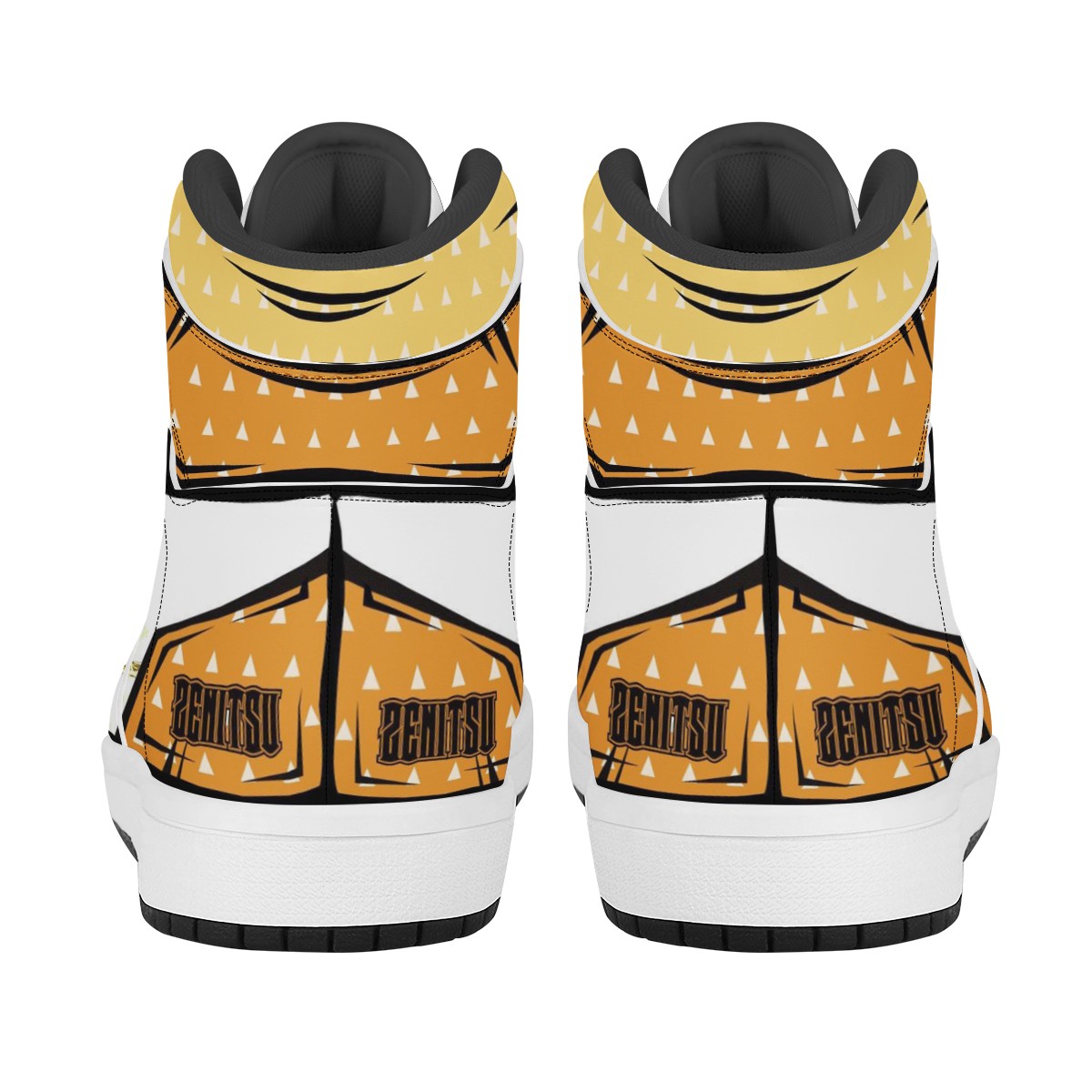 Zenitsu Agatsuma Custom Nike Air Jordan 1 Leather Sneaker