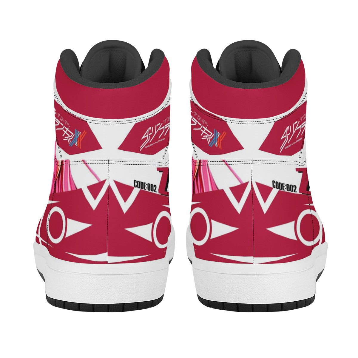 Zero Two Custom Nike Air Jordan 1 Leather Sneaker