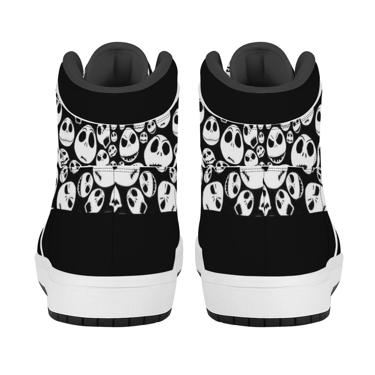 Jack Skellington Custom Nike Air Jordan 1 Leather Sneaker