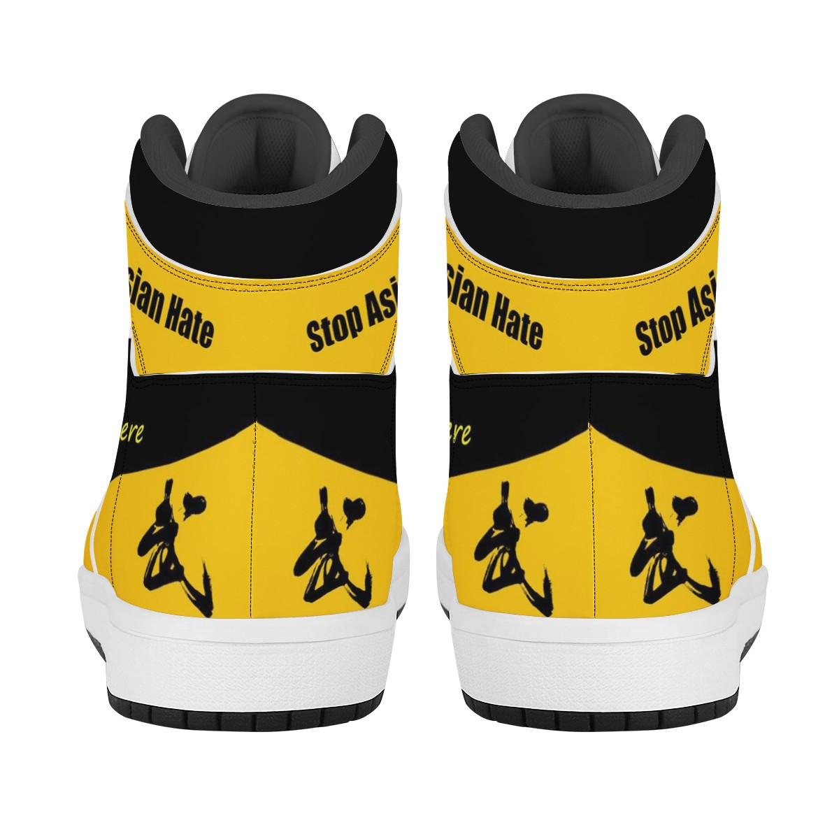 Bruce Lee Custom Nike Air Jordan 1 Leather Sneaker