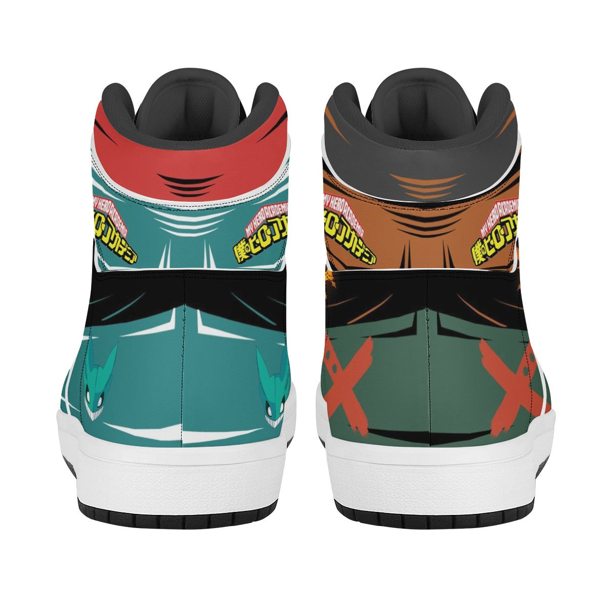 Izuku Midoriya, Katsuki Bakugo Custom Nike Air Jordan 1 Leather Sneaker