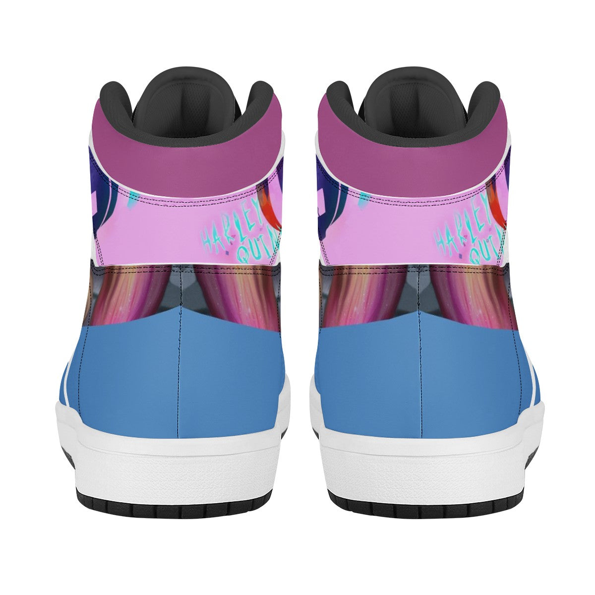 Harley Quinn Custom Nike Air Jordan 1 Leather Sneaker