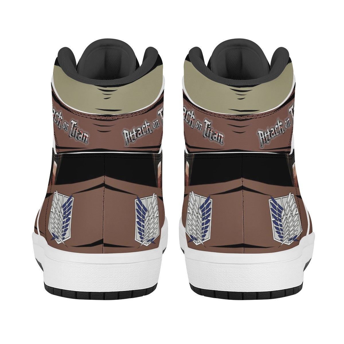 Eren Yeager Custom Nike Air Jordan 1 Leather Sneaker