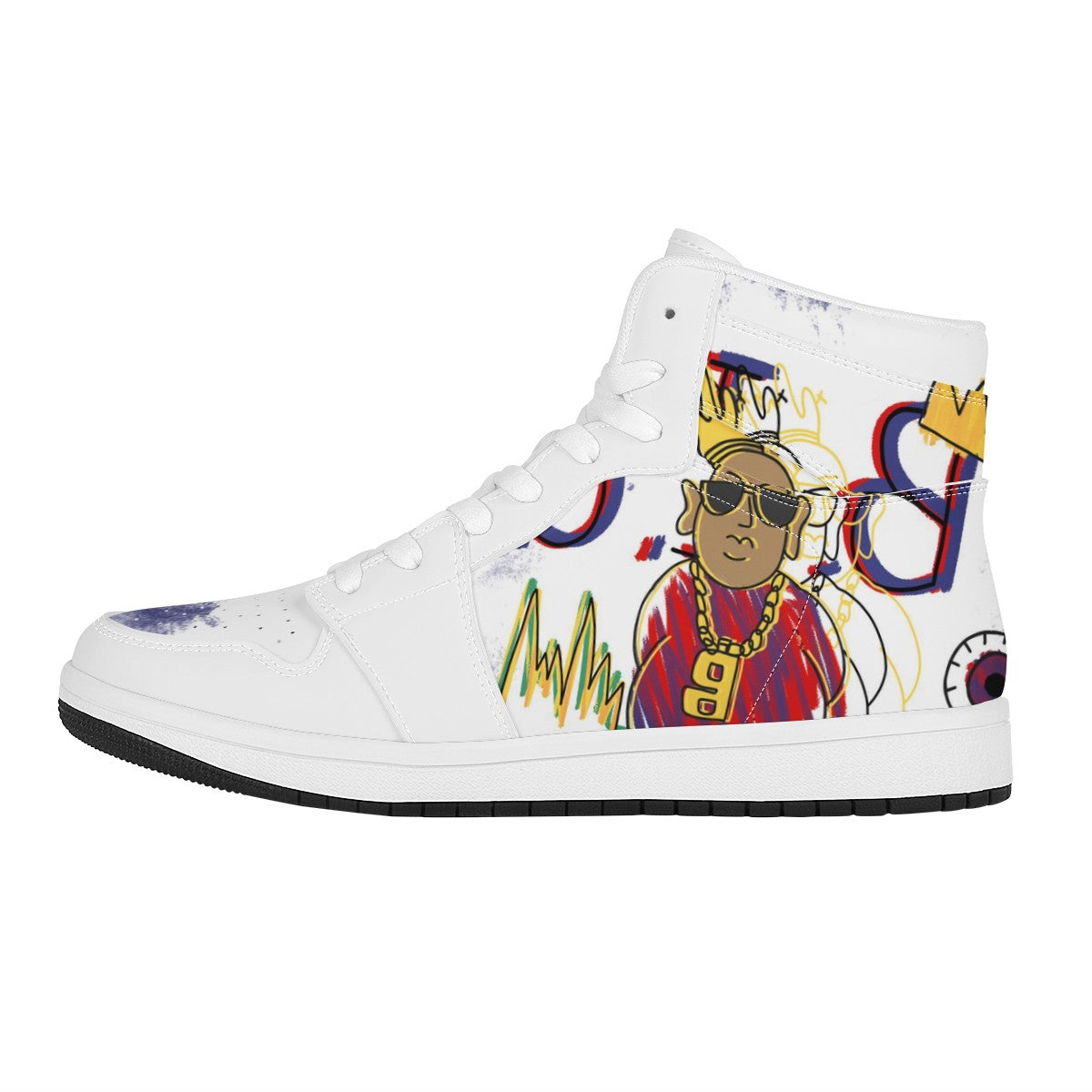 The Notorious B.I.G Custom Nike Air Jordan 1 Leather Sneaker
