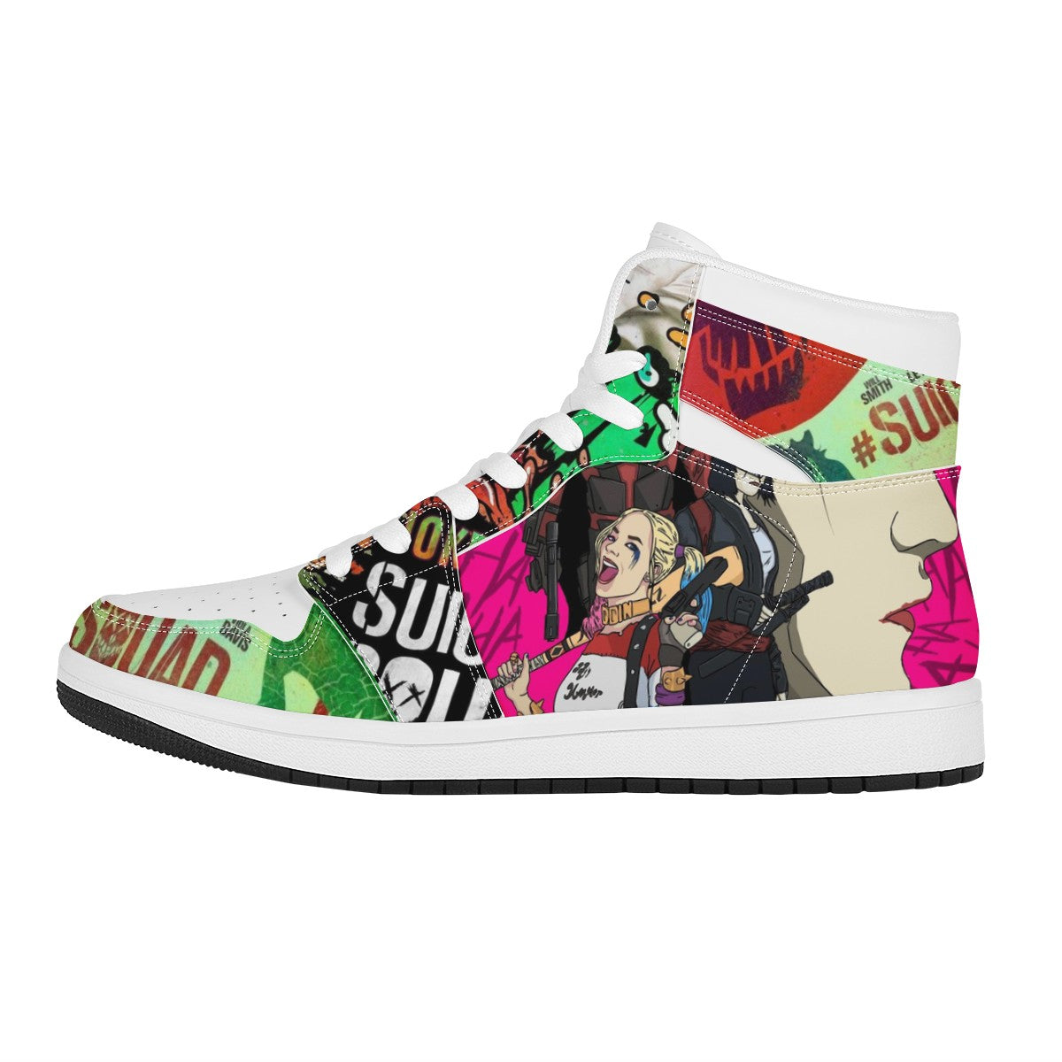 Suicide Squad Custom Nike Air Jordan 1 Leather Sneaker