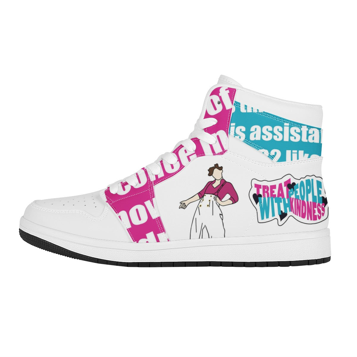 Harry Styles Custom Nike Air Jordan 22 Leather Sneaker