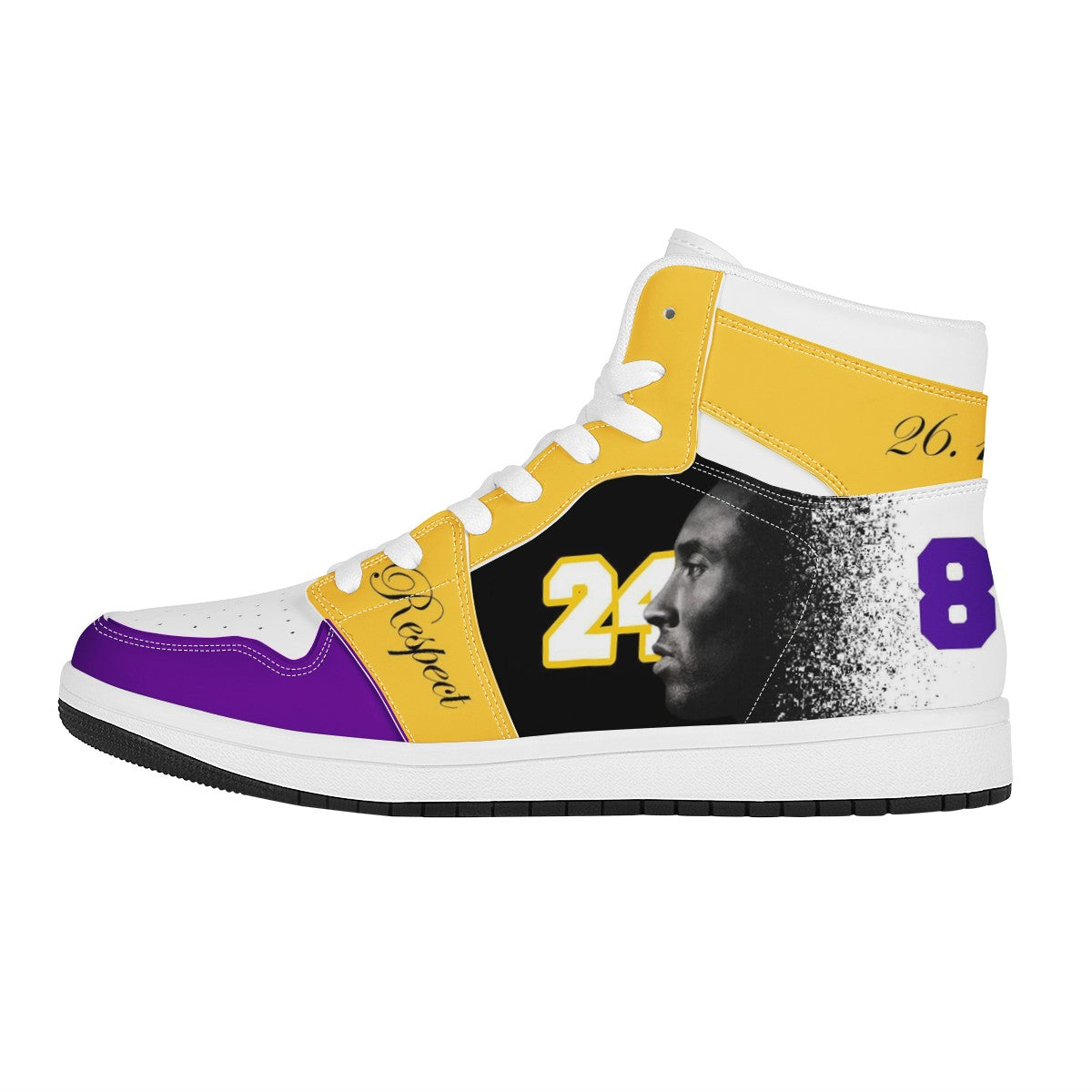 Kobe High Top Leather Sneakers