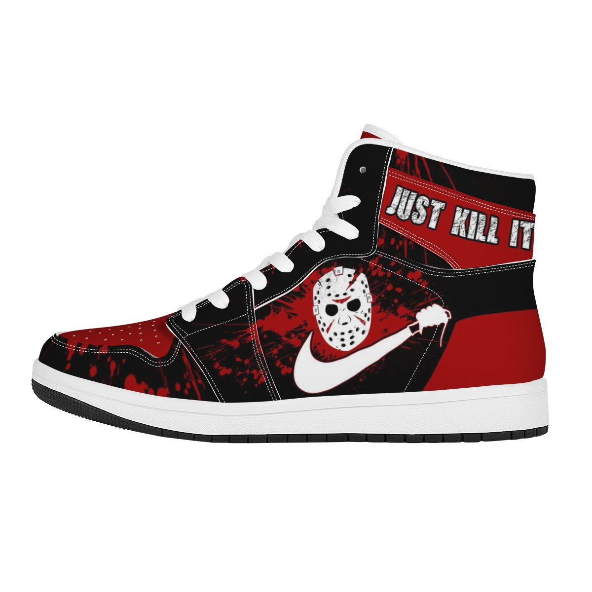 Friday The 13th High Top Leather Sneakers