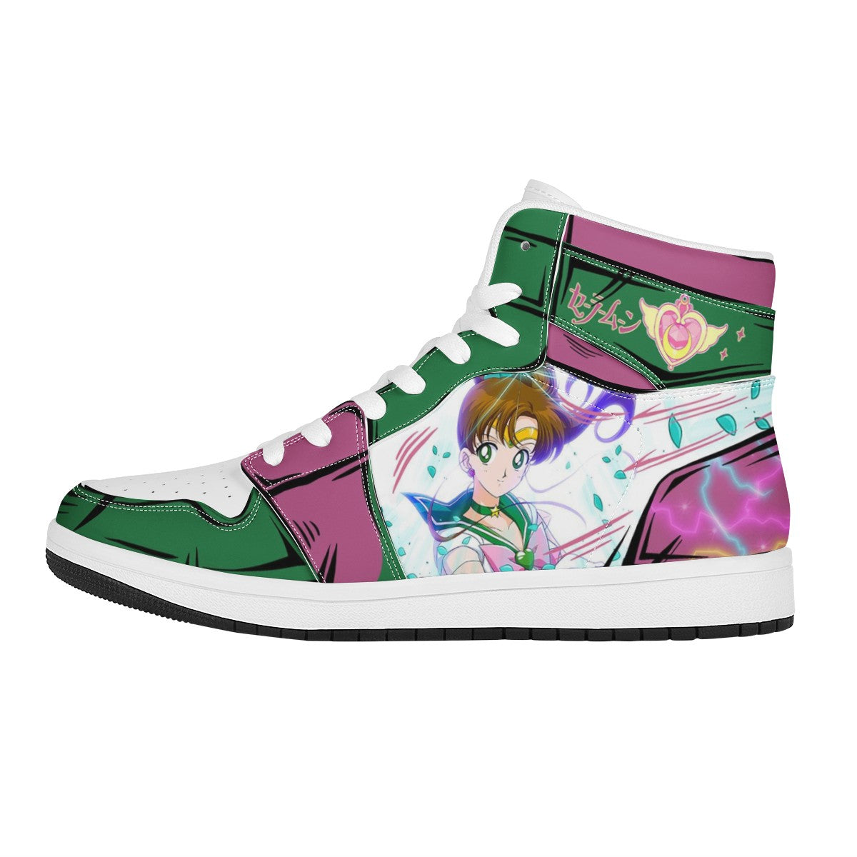 Makoto Kino Custom Nike Air Jordan 1 Leather Sneaker